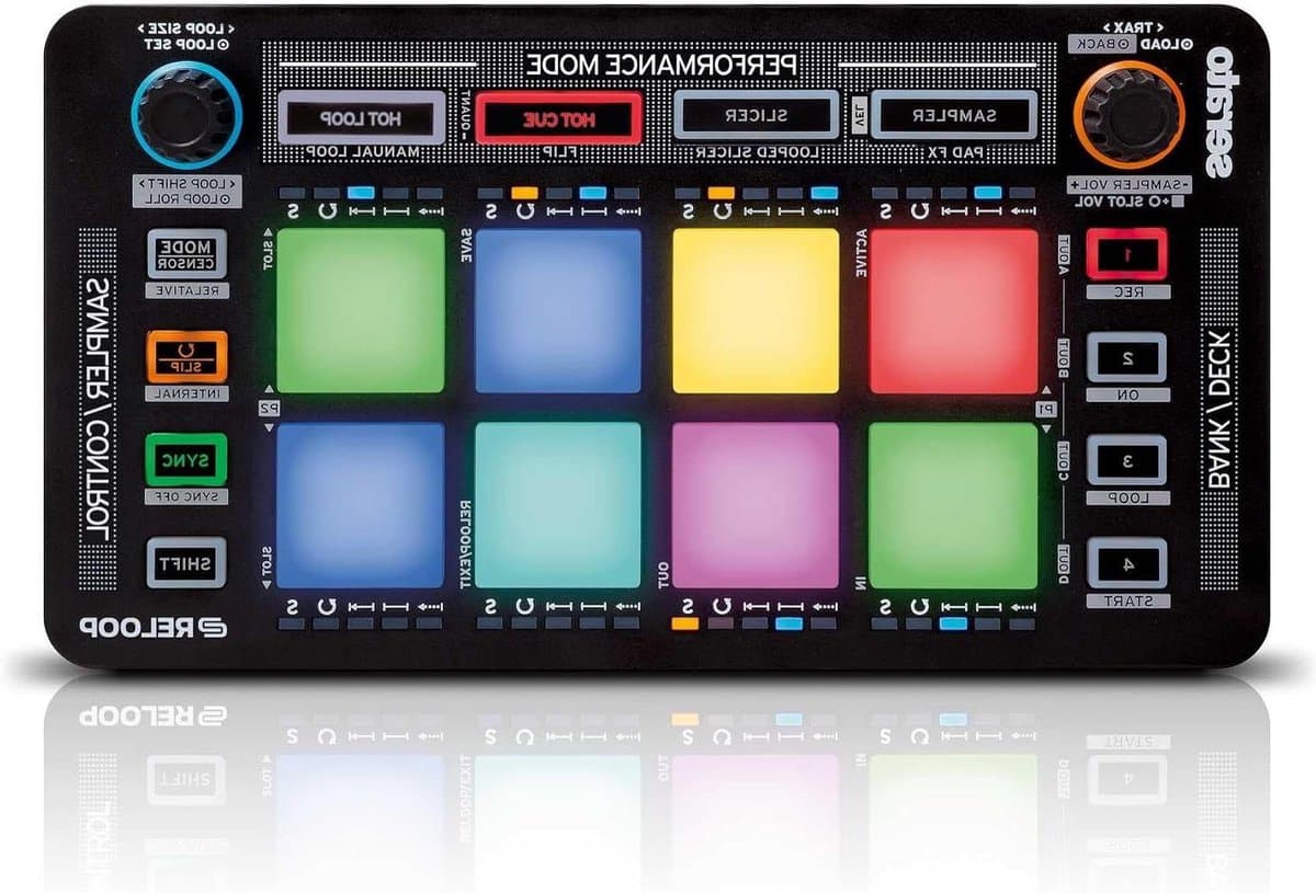 DJ Controller - Performance Pad - Muziek Maken - Snelheidsgevoelige Pads - Eén Maat - Zwart