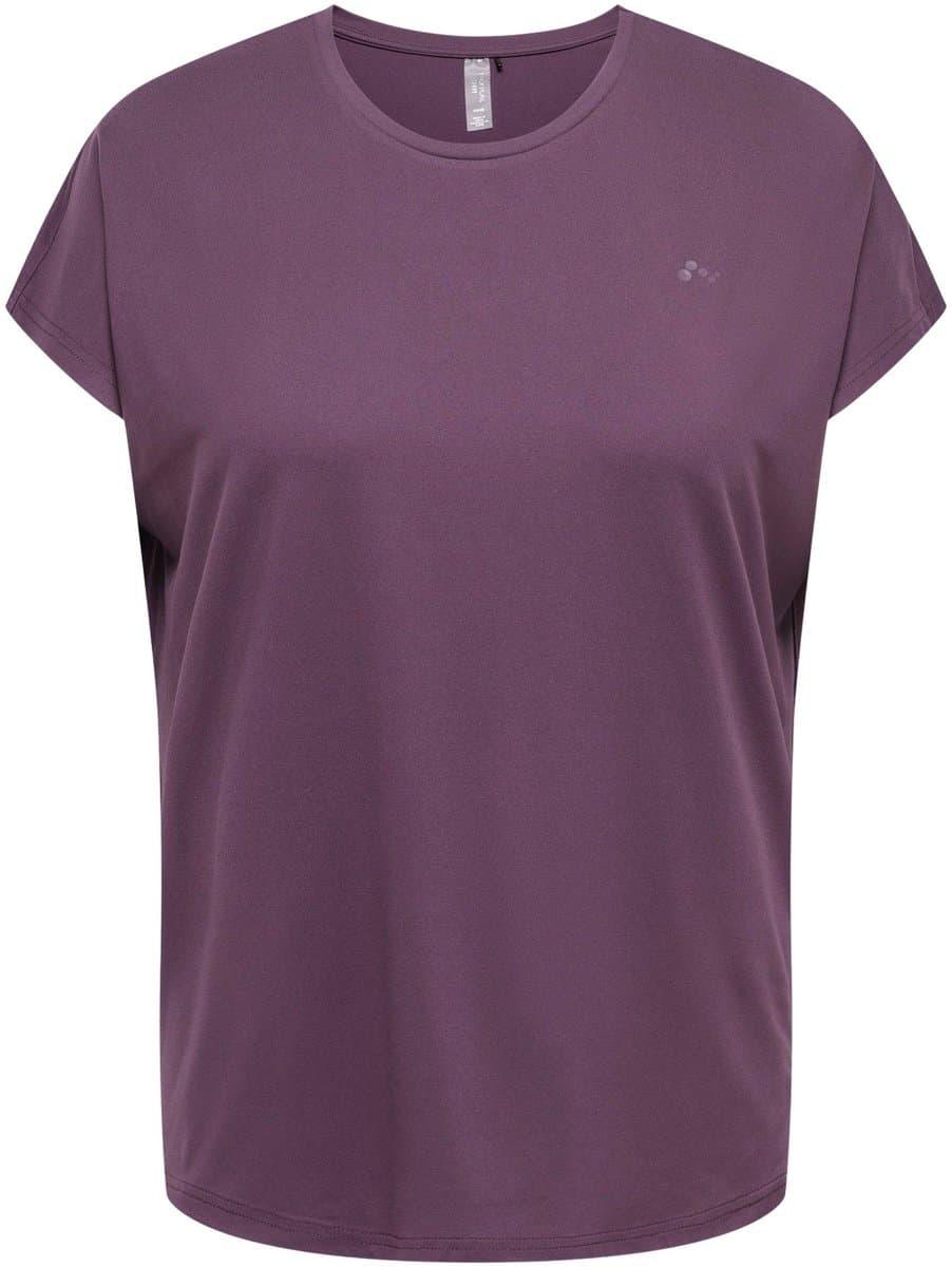 ONLY PLAY - ONPAUBREE SS BAT LOOSE TEE CUR NOOS Dames Sportshirt