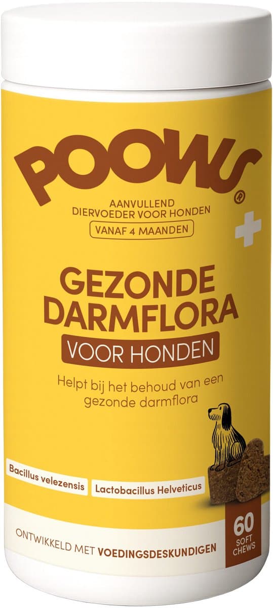 Poows Gezonde Darmflora - 60 stuks