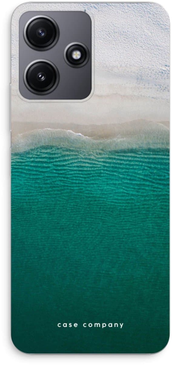 Case Company® - Hoesje geschikt voor Xiaomi Redmi 12 hoesje - Stranded - Soft Cover Telefoonhoesje - Bescherming aan alle Kanten en Schermrand