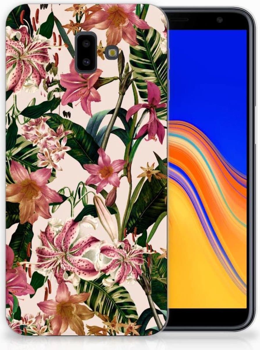 Samsung Galaxy J6 Plus (2018) TPU Case Flowers
