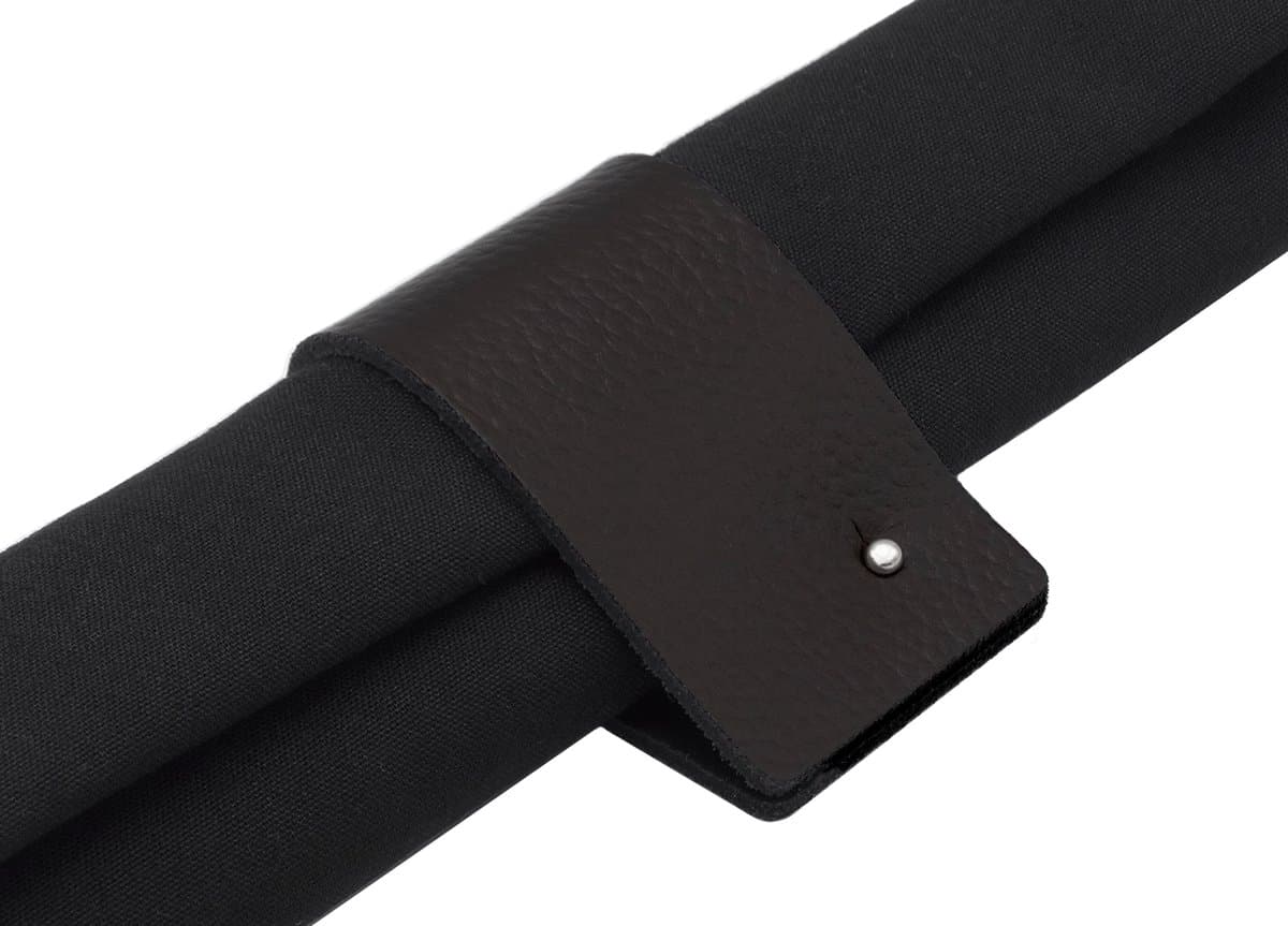 NOOBLU DUBL servetringen - Kleur: Chocolate brown, Aantal: set van 8