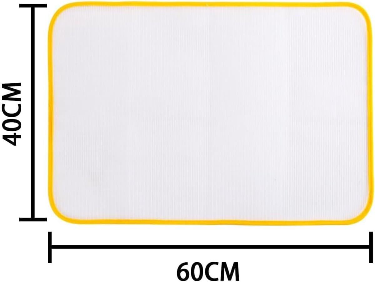 MK Stoer - Strijkbeschermingsdoek - 4 stuks - Strijkkleding - Hittebestendig - Beschermnet - Strijkbeschermkussen - Mesh - Geschikt voor strijken - Zwart mesh - Strijkdoek met hittebestendig materiaal