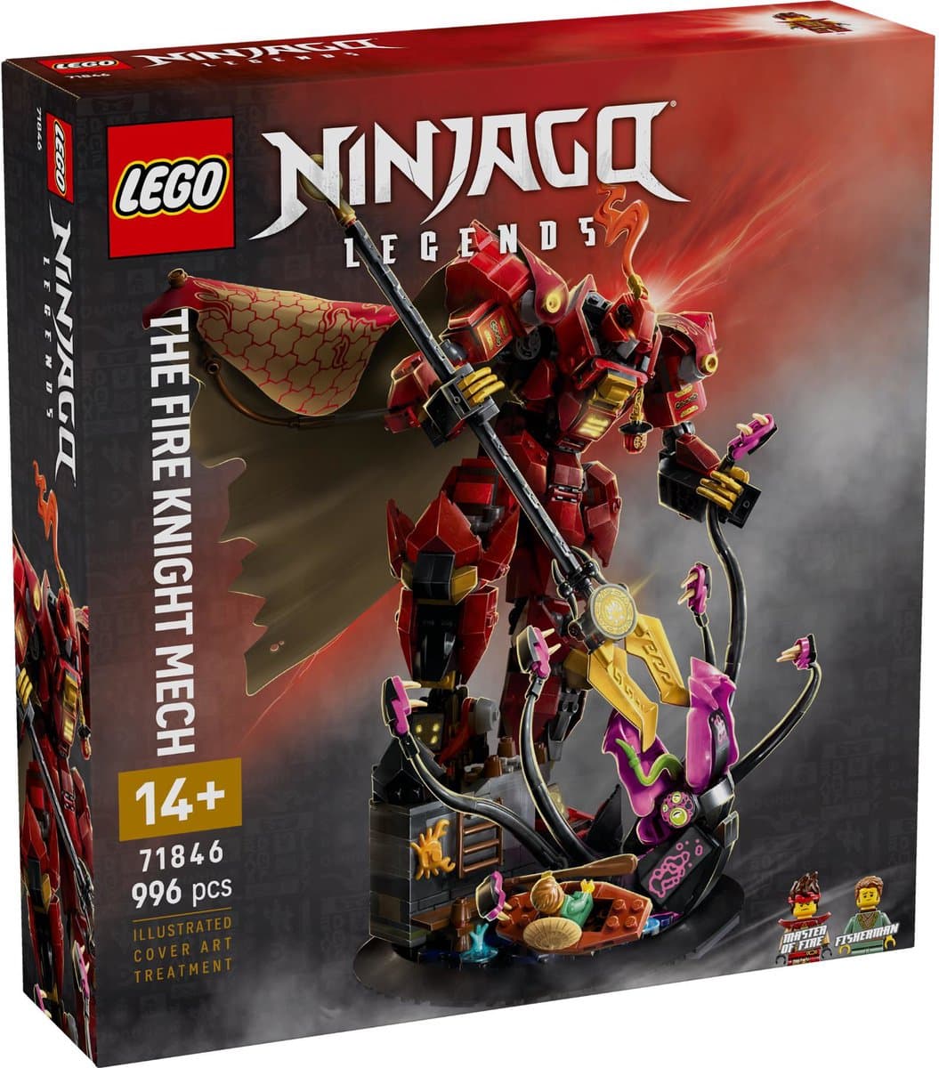 LEGO Ninjago de vuurriddermecha 71846