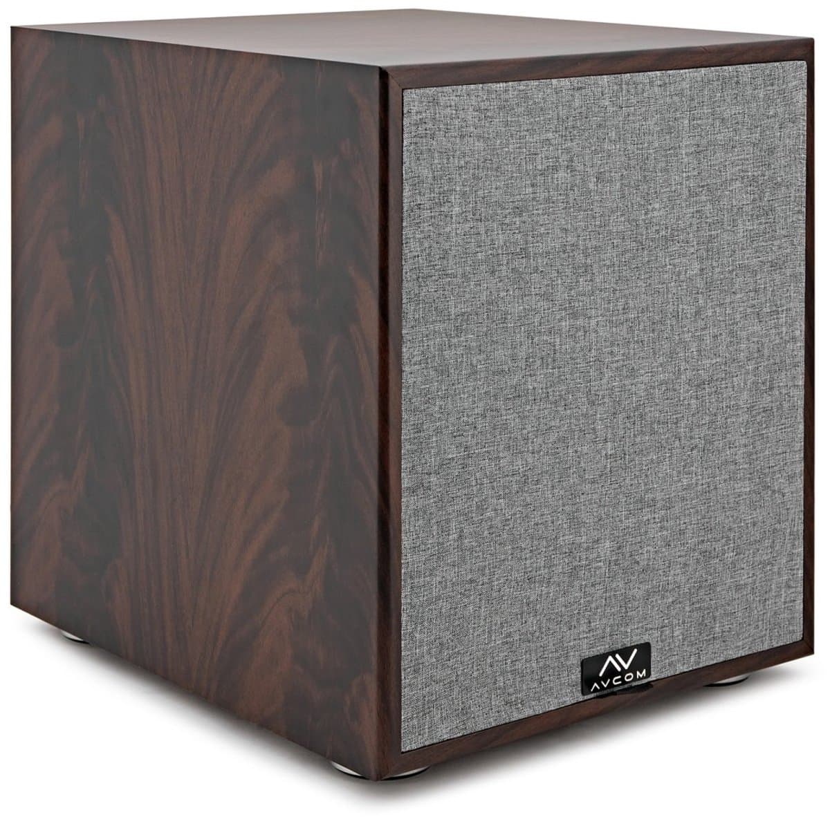 AVCOM 10 actieve subwoofer, walnoot