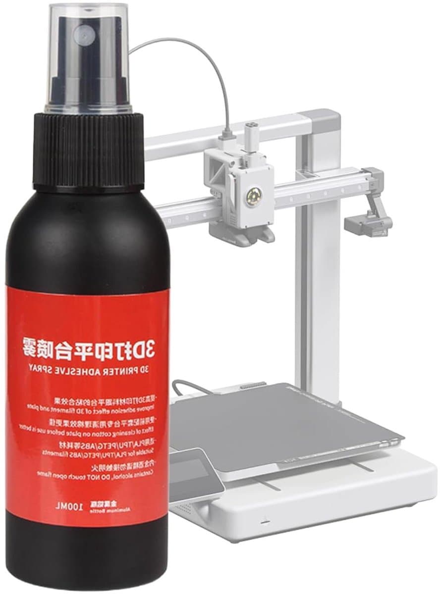 3D Printer Lijm - Anti Deformatie Spray - Model Bevestiging - Snelle Toepassing - 100 ml - Transparant