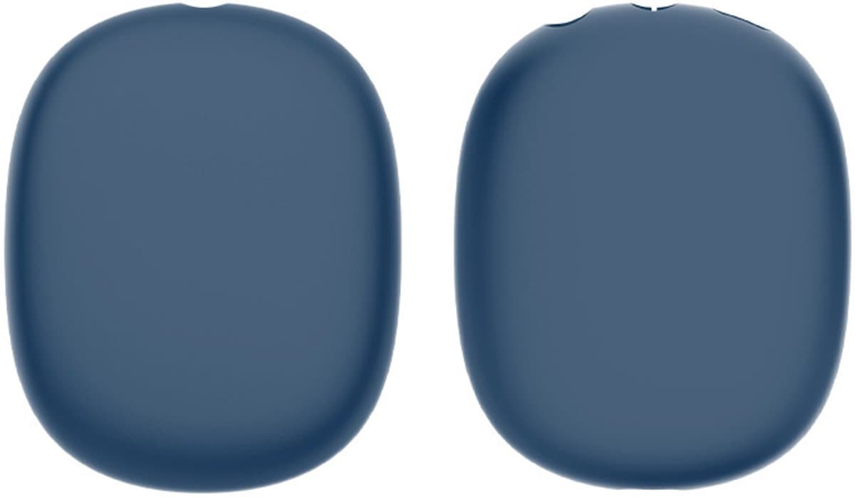 Shieldcase Koptelefoon bescherming geschikt voor Airpods Max 1/2 - Cover bescherming - Comfortabel - Beschermend - Stijlvol - Donkerblauw