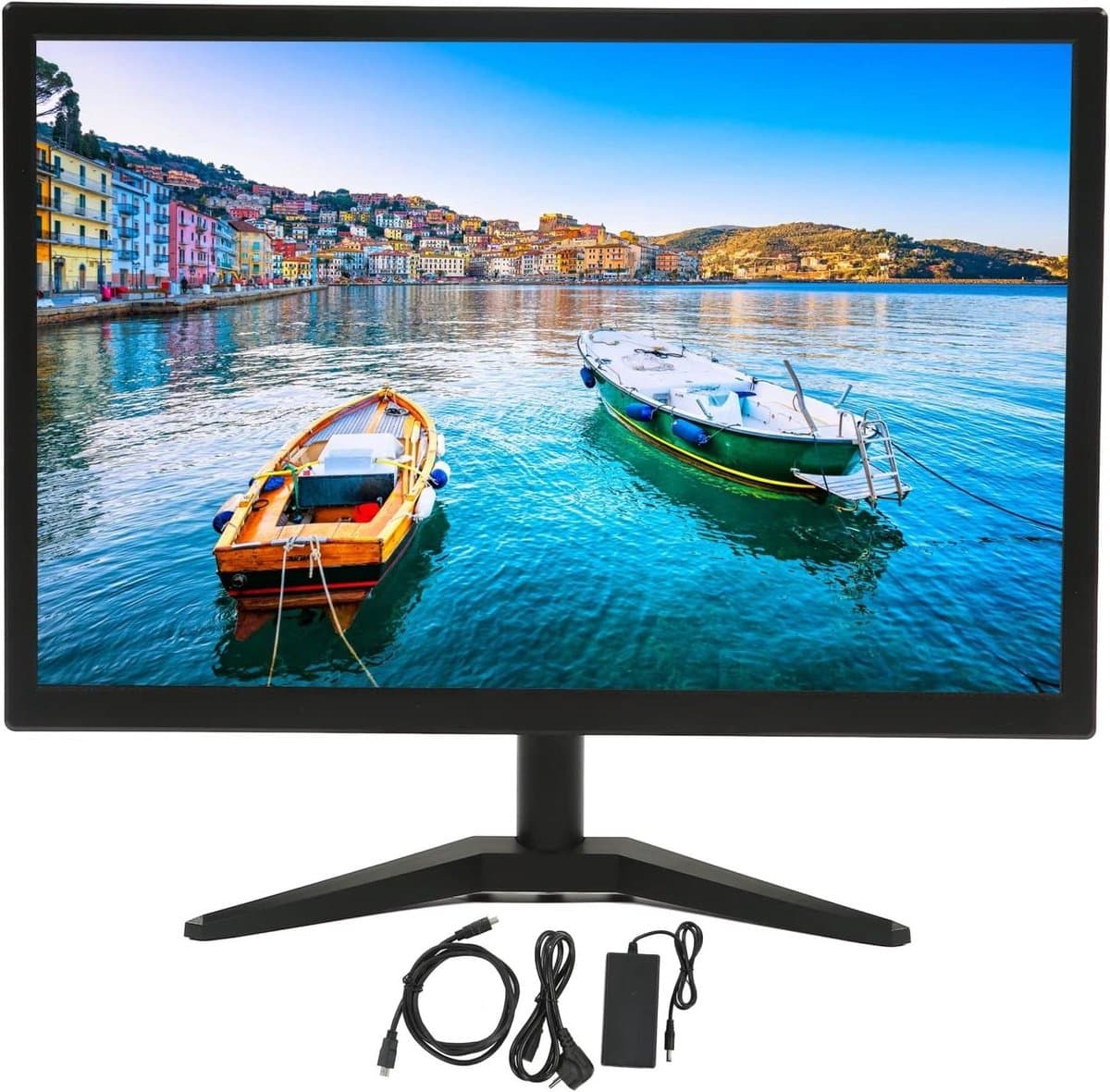 Industriële Monitor - Desktopdisplay Computermonitor - Industriële Weergave - Restbeeld Eliminatie - 19 inch - Zwart