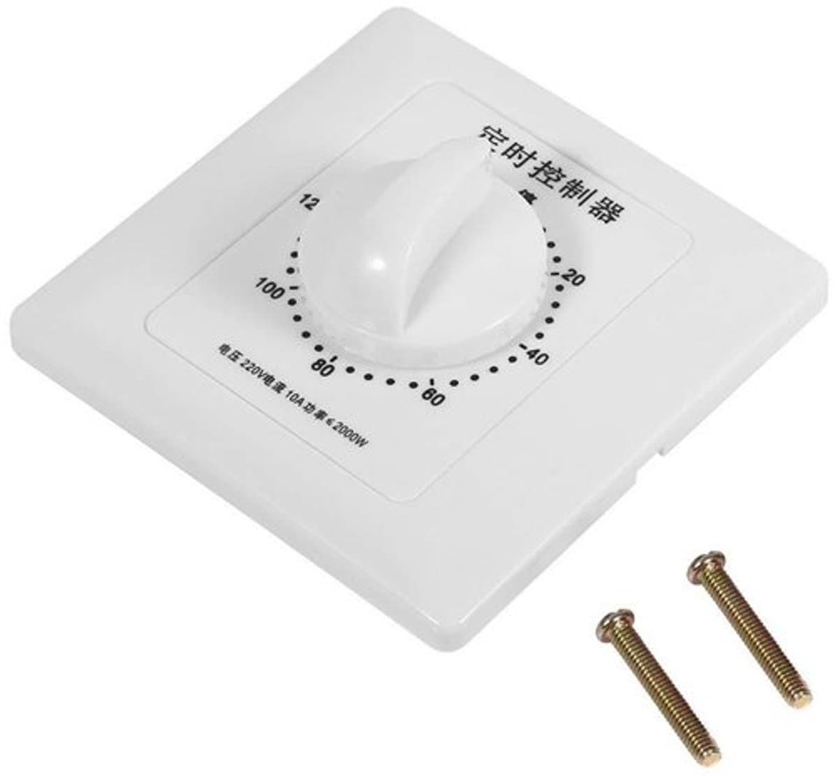 Shopcentral - Pump Timer - Mechanische Timer - Programmeerbare Countdown - Wit