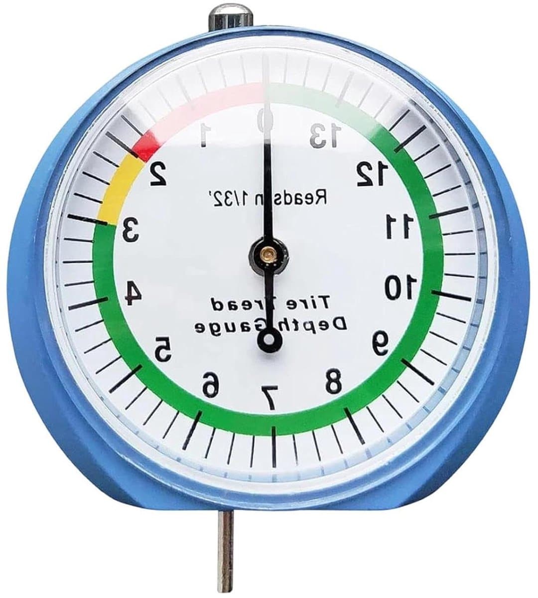 Bandenprofielmeter - Profielmeter banden - Veiligheidsinspectie voertuig - Nauwkeurige metingen - 1/32 inch - null