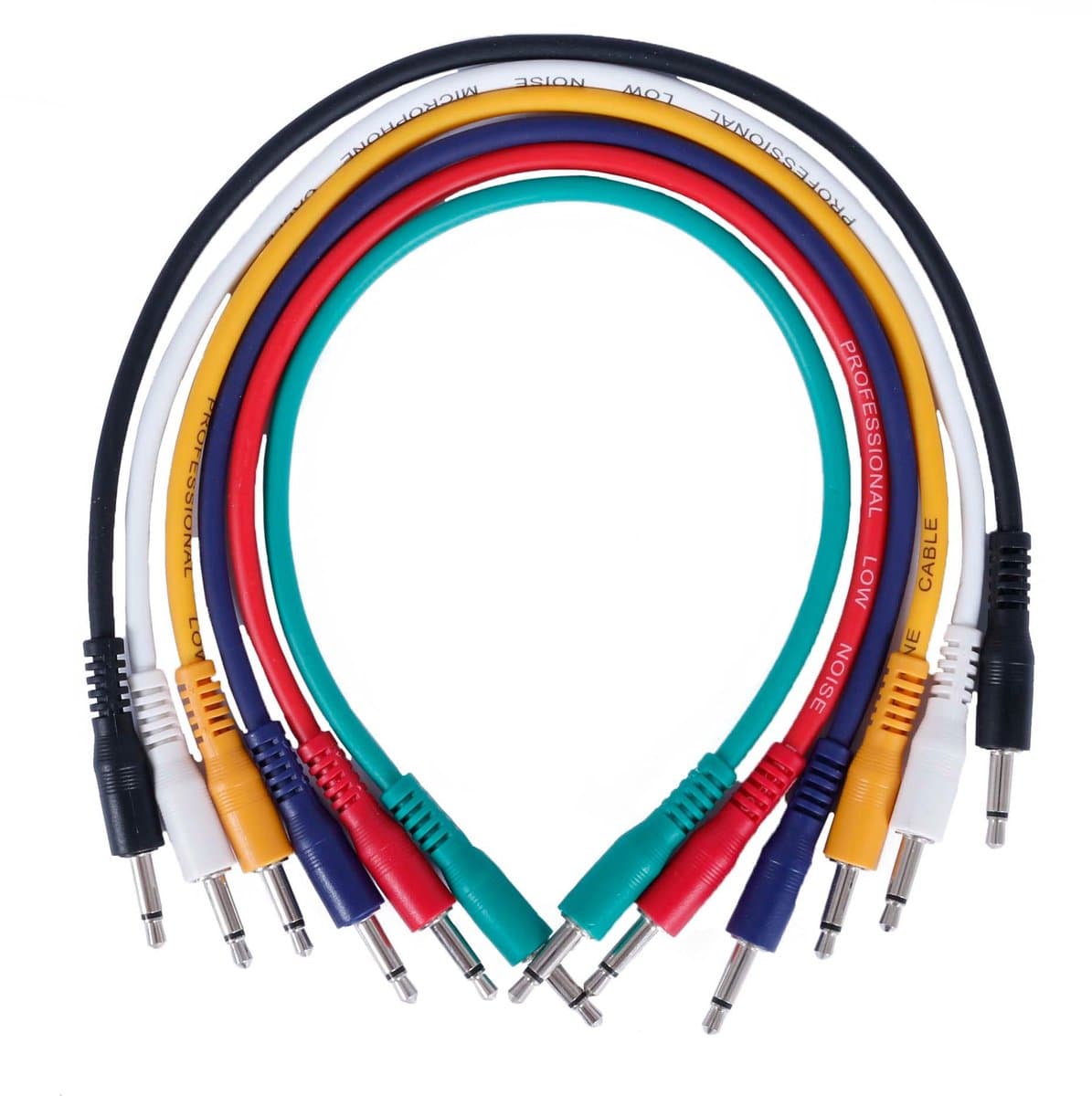 Devine PATCH3535-RB-30cm patchkabel mono 3.5 mm 6-pack 30 cm