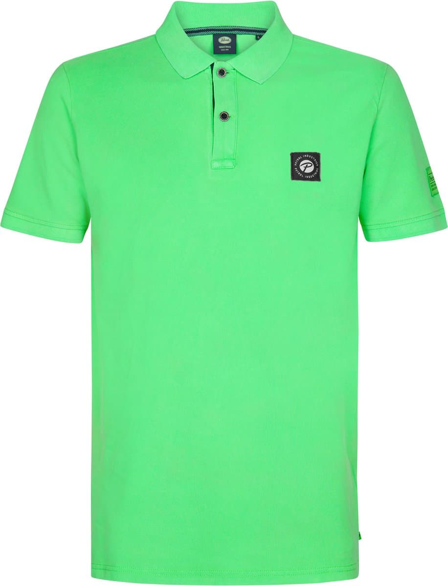 Petrol Industries - Heren Klassieke Polo Marlin - Groen - Maat L