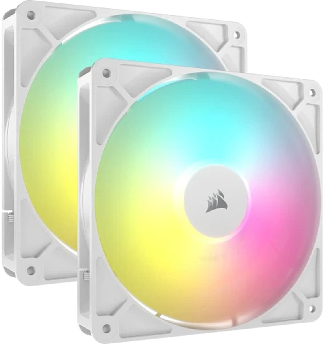 Corsair RS140 ARGB computer behuizing ventilator 14 cm wit 2 stuk(s)