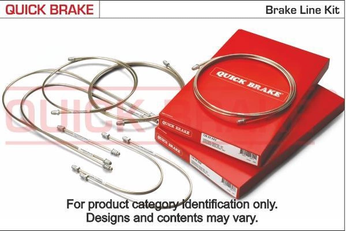 QUICK BRAKE Remleiding set - 6 delige VW Polo (86C 80 86CF)