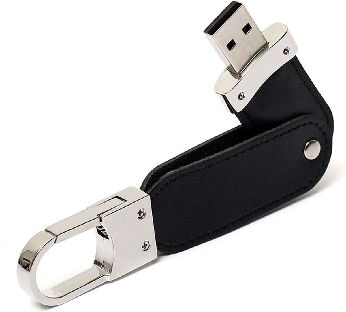 Usb stick leer 128GB 3.0 – lederen leather leren sleutelhanger