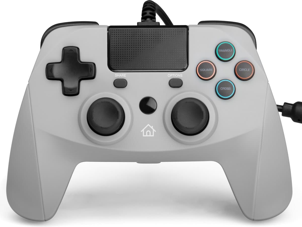 Snakebyte Gamepad 4S - Controller - PS4/PS3/PC - Grijs