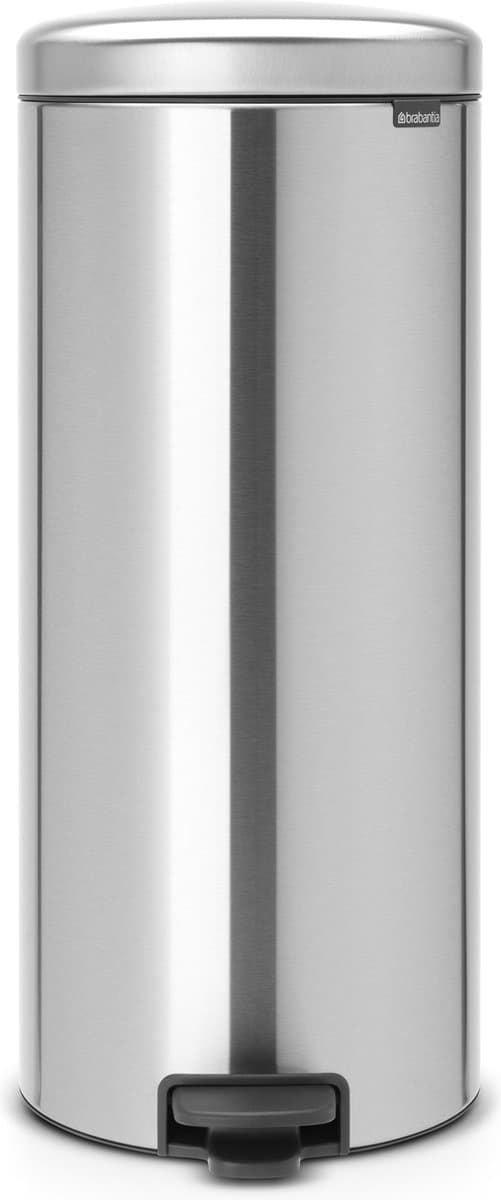 Brabantia NewIcon Pedaalemmer 30 Liter Matt Steel