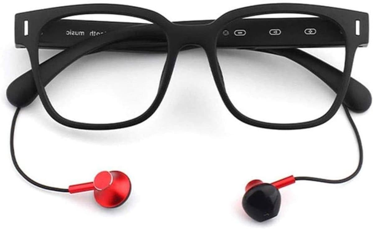 Waterproof Wireless Bluetooth Anti Blue Ray Audio Smart Sunglasses, Sunglasses TWS Hanging Headset for Men and Women