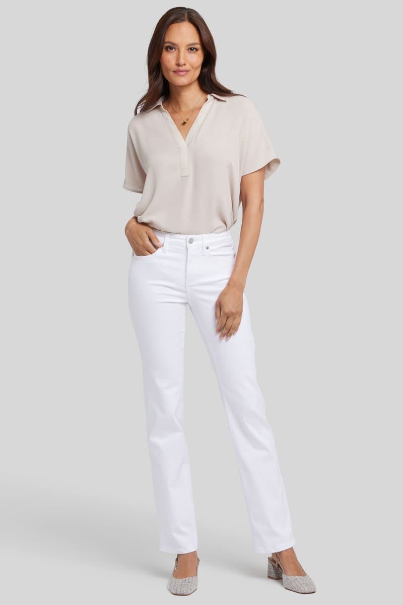 No Gapper™ Marilyn Straight Jeans in Petite in Sure Stretch® Denim