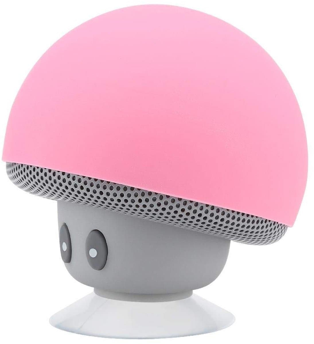 Shopcentral - Bluetooth Speaker - Mini Subwoofer - Draagbaar en Waterdicht - Roze - Geluidskwaliteit - Geschikt voor Muziek en TV - Kleur Roze