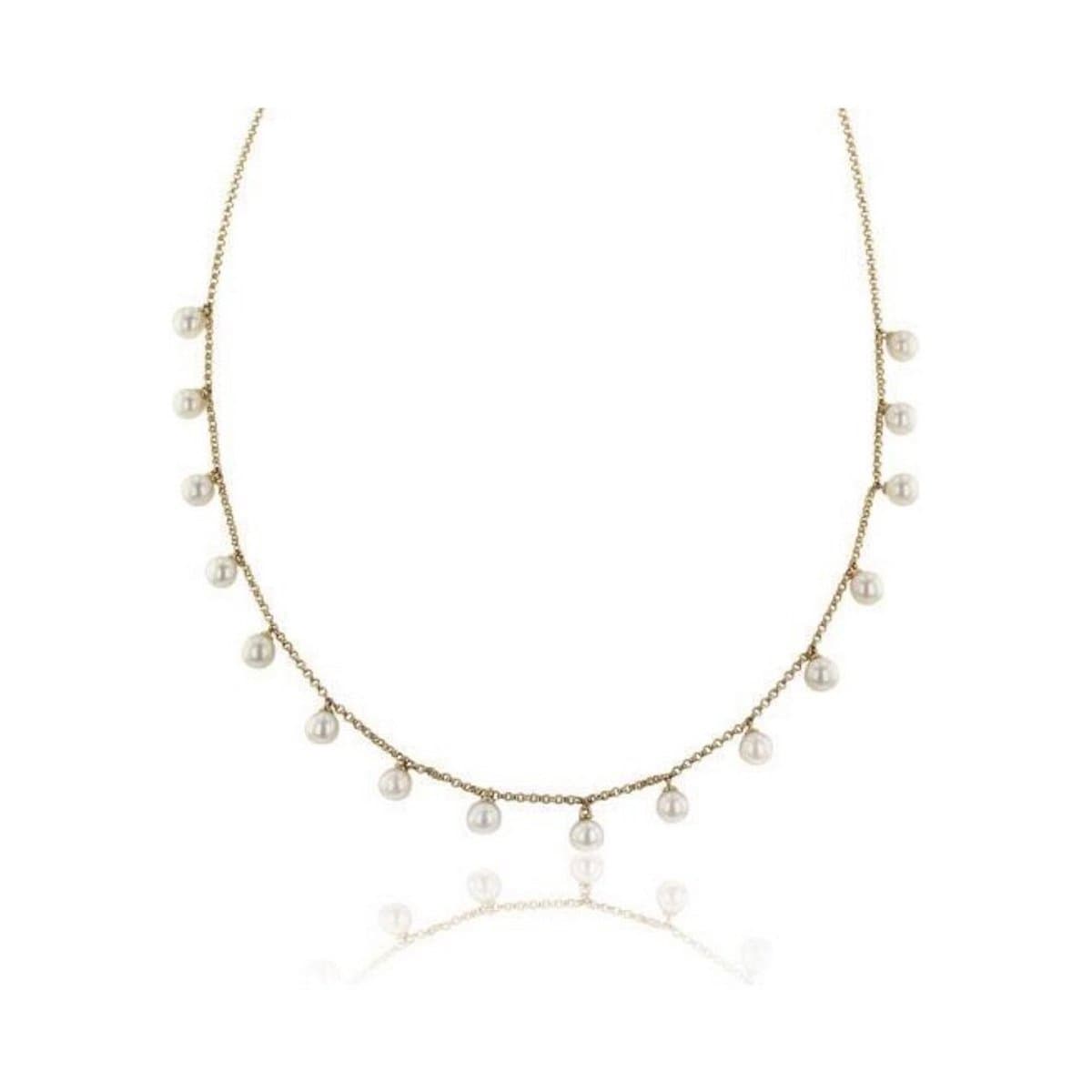 Luna-Pearls Dames halskettingen halssieraden aaneenschakelingen 216.0708