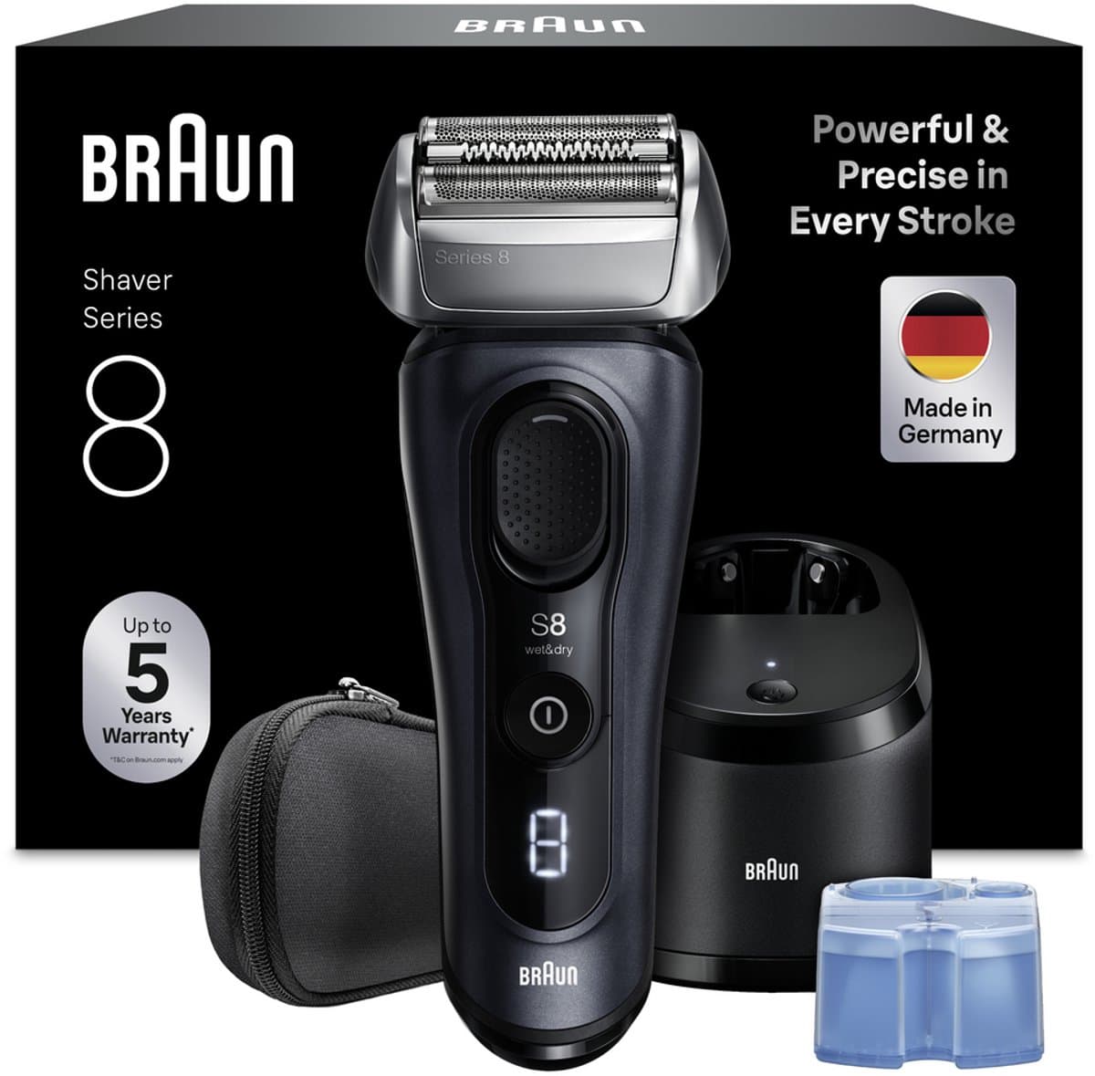 Braun Series 8 8663CC Grijs