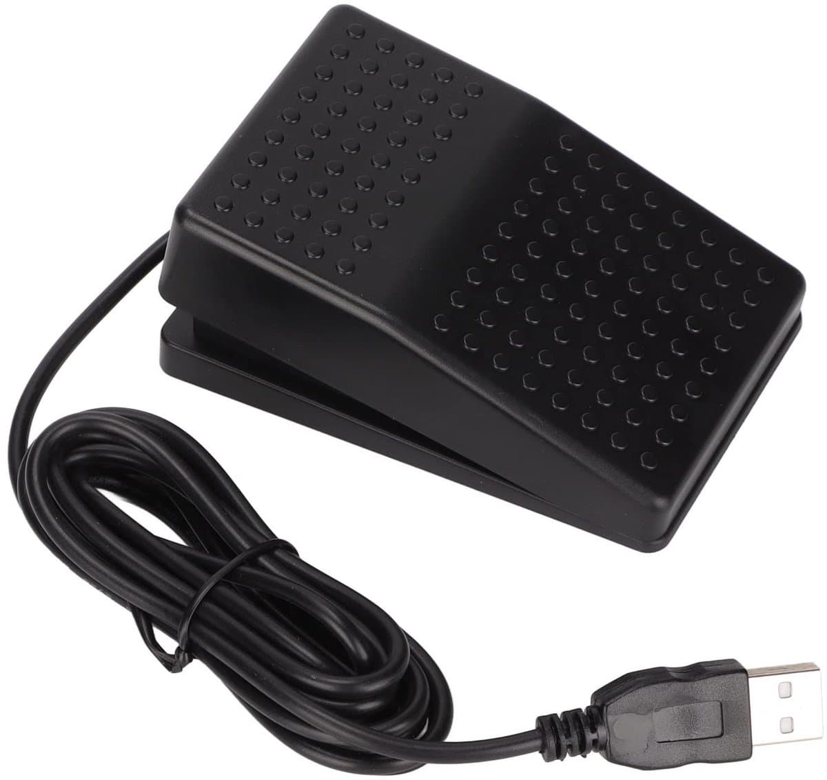 Dailygoody - USB Voetschakelaar Pedaal - Multifunctioneel - Ergonomisch Ontwerp - Game Control - Ideaal voor PC en Laptop - Voor Toepassingen in Thuis...