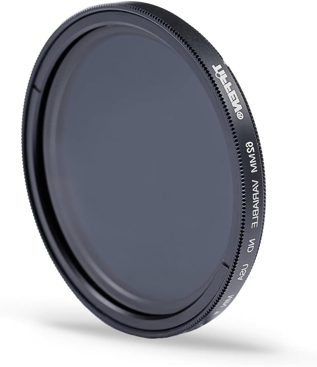 Variabele ND Filter - Camera Lens Filter - Lichtregeling Fotografie - 2 tot 8 Stops - 62mm - Grijs