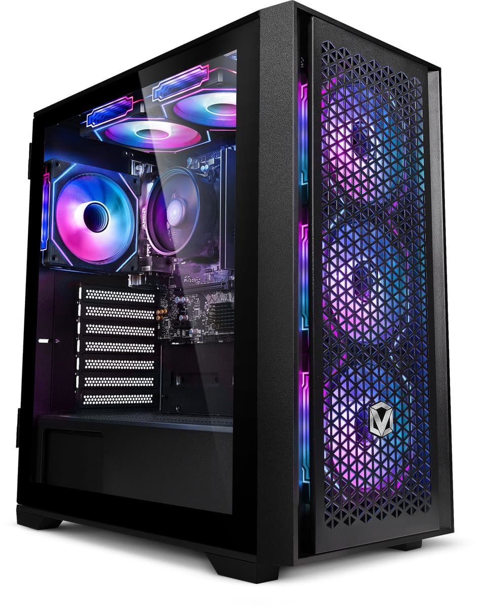 Vibox Gaming PC - Ryzen 3 3200G - Onboard Videokaart - 16GB RAM - 1TB SSD - Windows 11 - WiFi 6 + Bluetooth 5.4