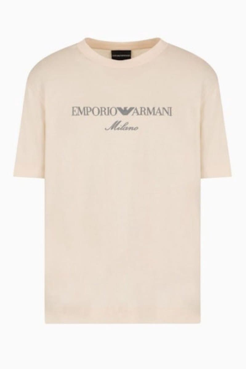 Emporio Armani T-Shirt Logo Beige