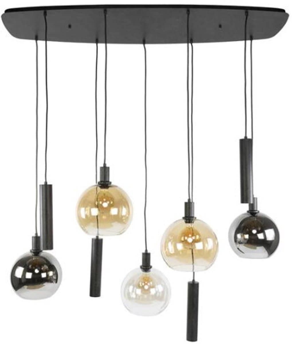 Hanglamp Sfera Tricolore 5+4L - Artic zwart