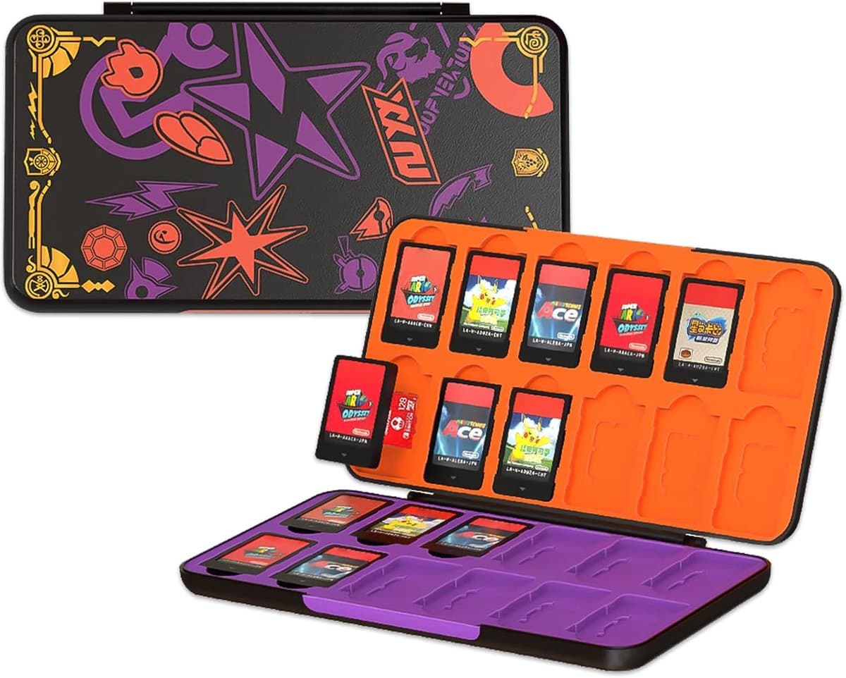 Game Card Opslagdoos voor Switch Game Card - Nintendo Switch OLED Model - Geheugenkaarten Organizer en Opslag - Game Memory Card Bewaarbox -2