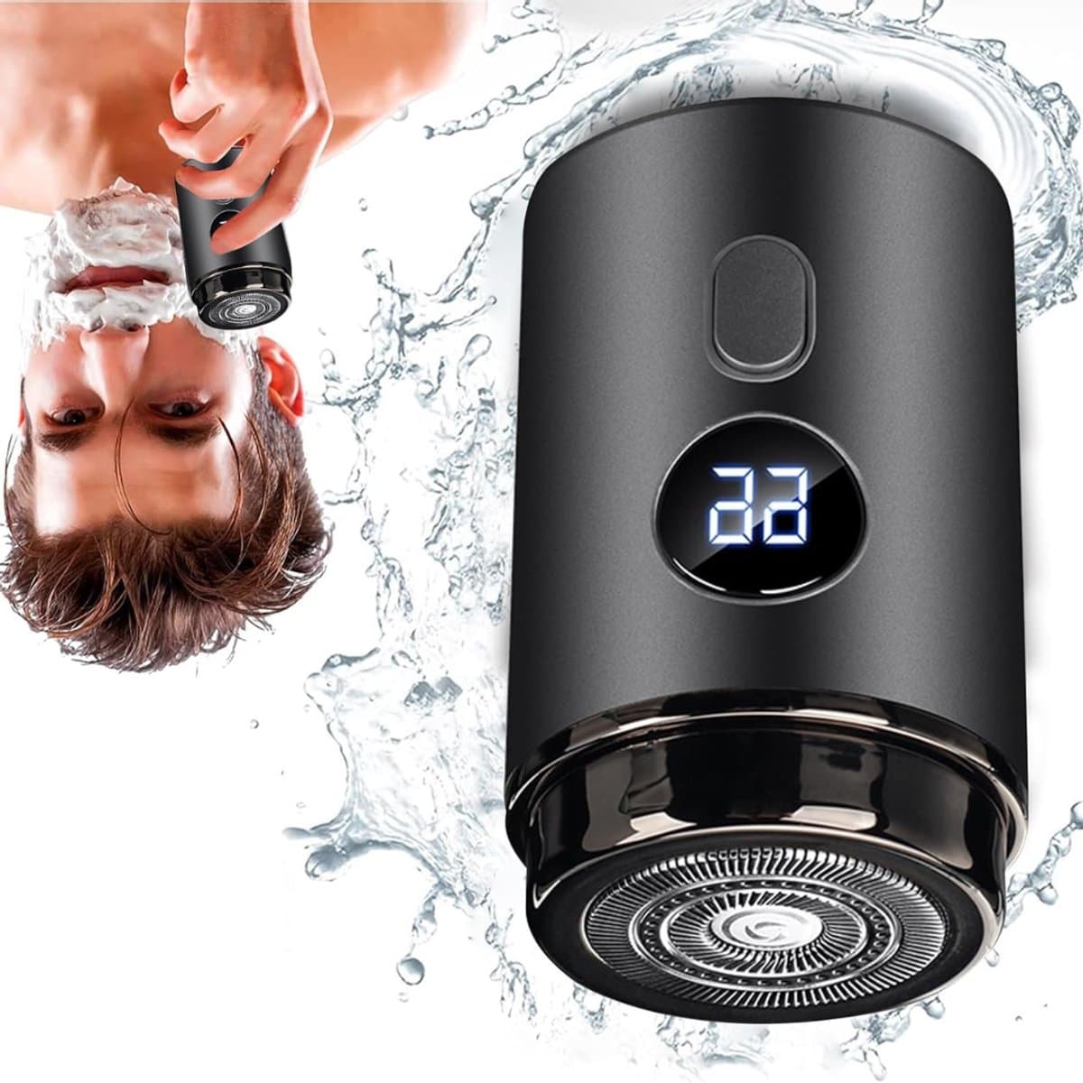 Lexium Foil shaver - Shaver - Scheerapparaat mannen - Scheerapparaat hoofd - Baardtrimmer Trimmer
