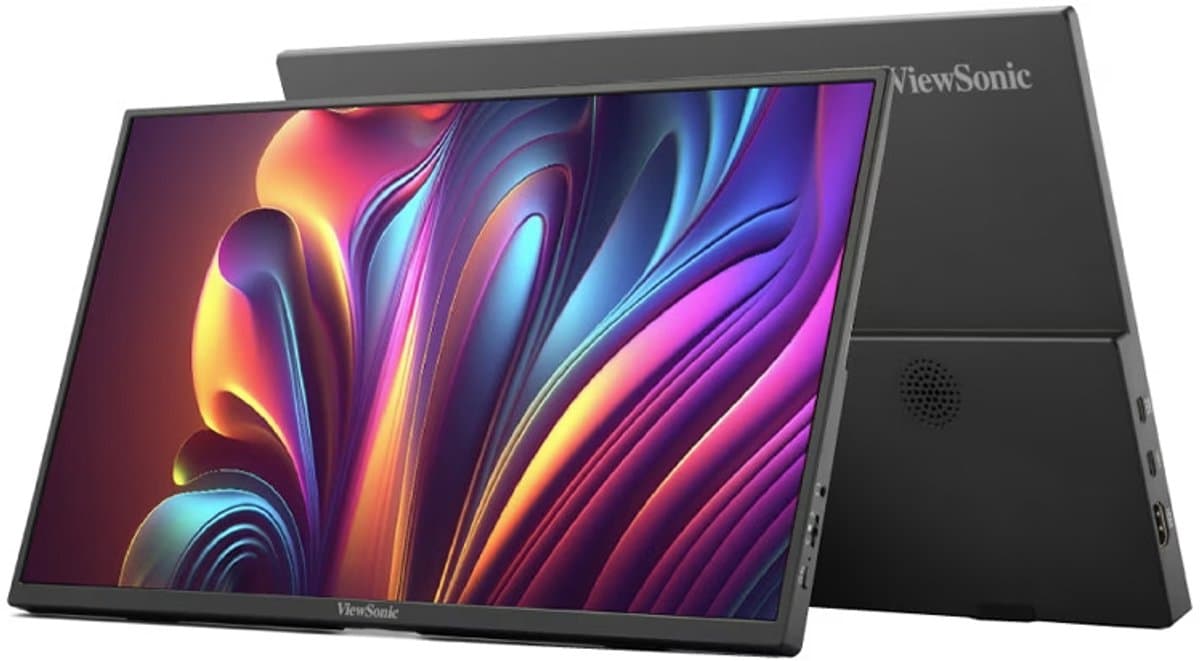 ViewSonic VA1650 - 16″ FHD IPS - Portable Monitor - Flicker Free - 1xUSB-C/1xHDMI
