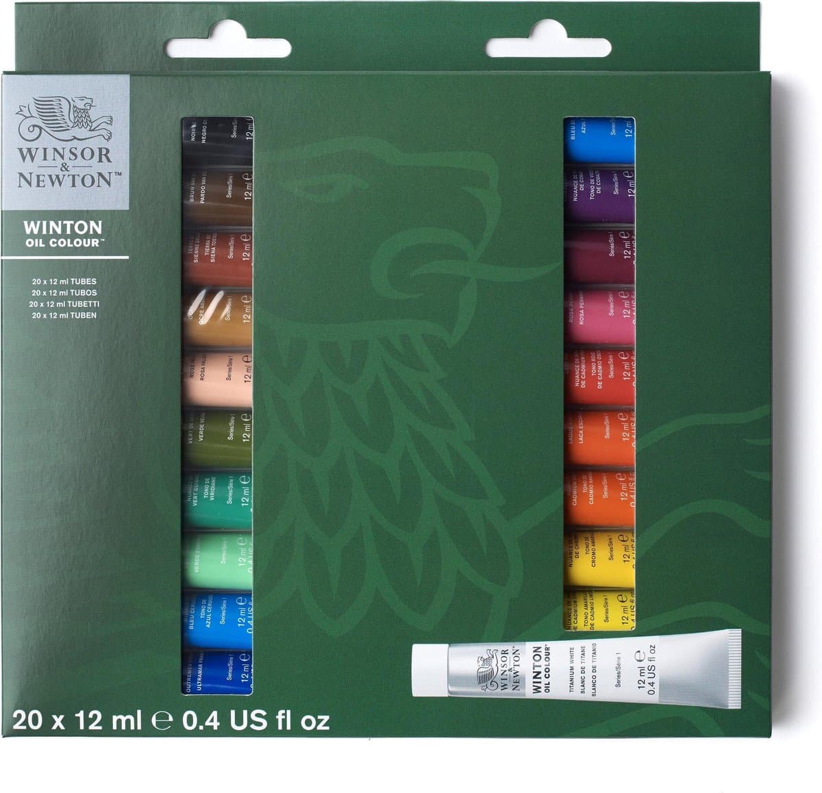Winsor & Newton 1490702 Winton Oil Colour 20x12ml Beginners set