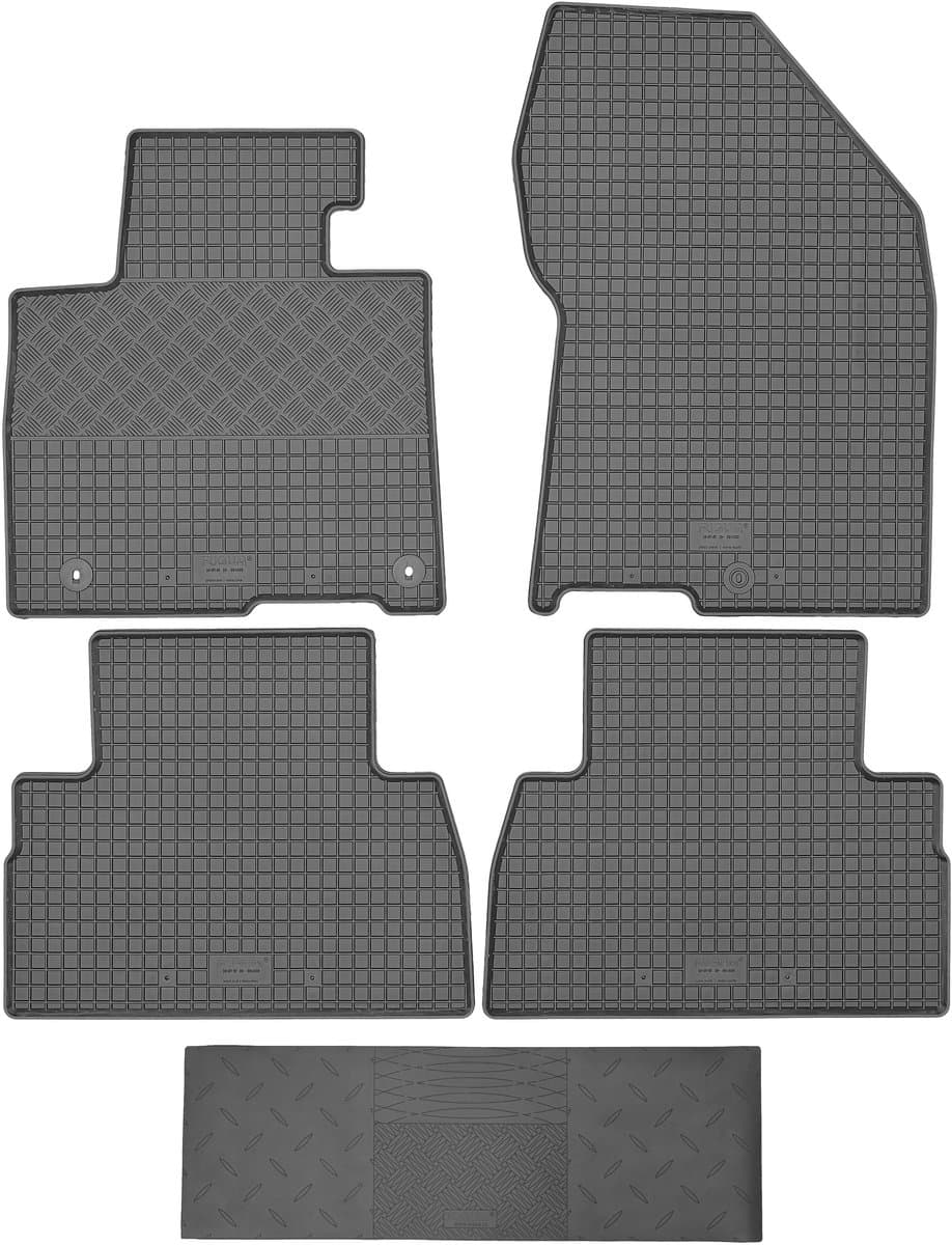 Max-Dywanik Rigum - Rubberen Vloermatten - Hyundai Santa Fe IV - SUV - 2019