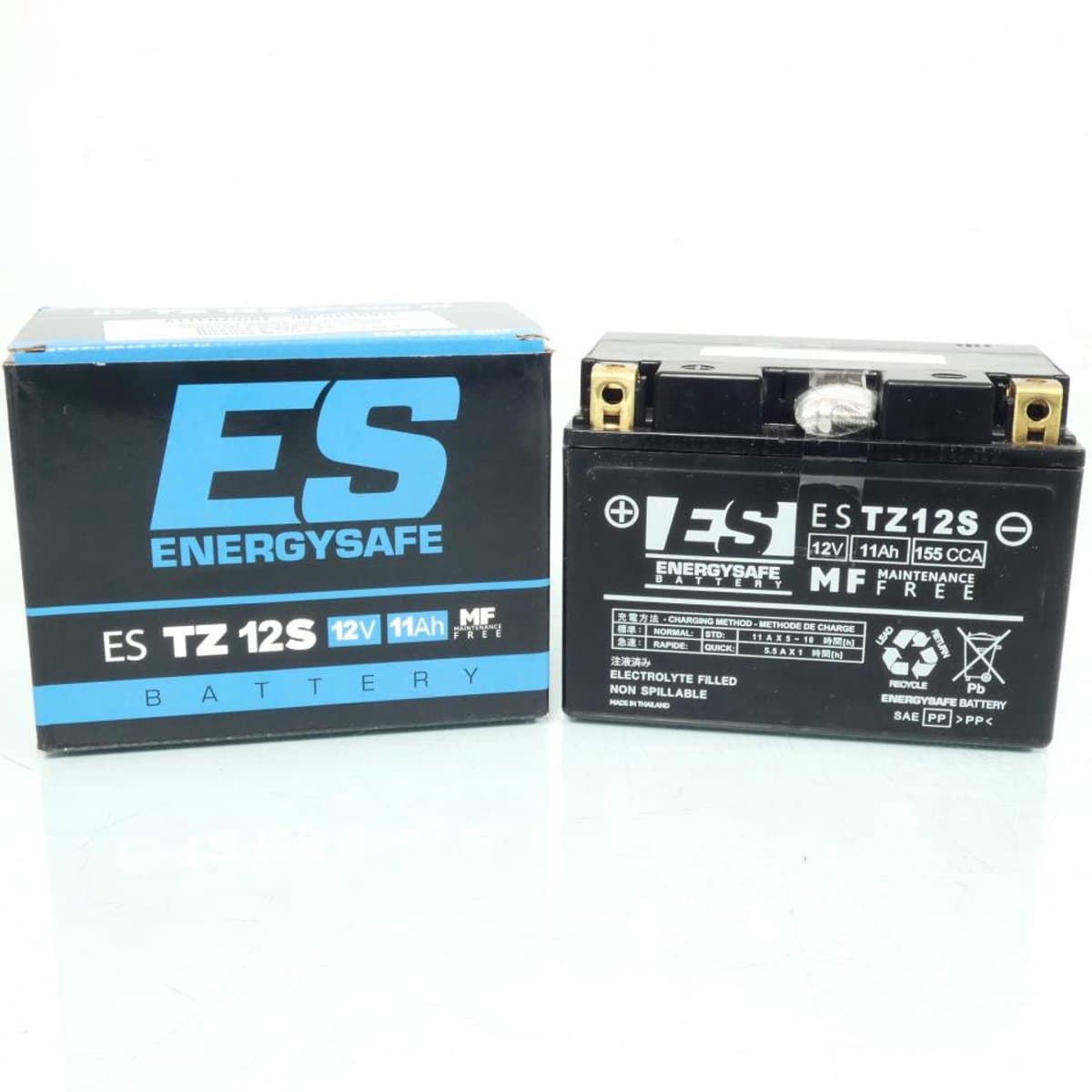 Batterie SLA Energysafe pour Moto Aprilia 1000 RSV4 R 2009 à 2014 YTZ12S / 12V 11Ah Neuf
