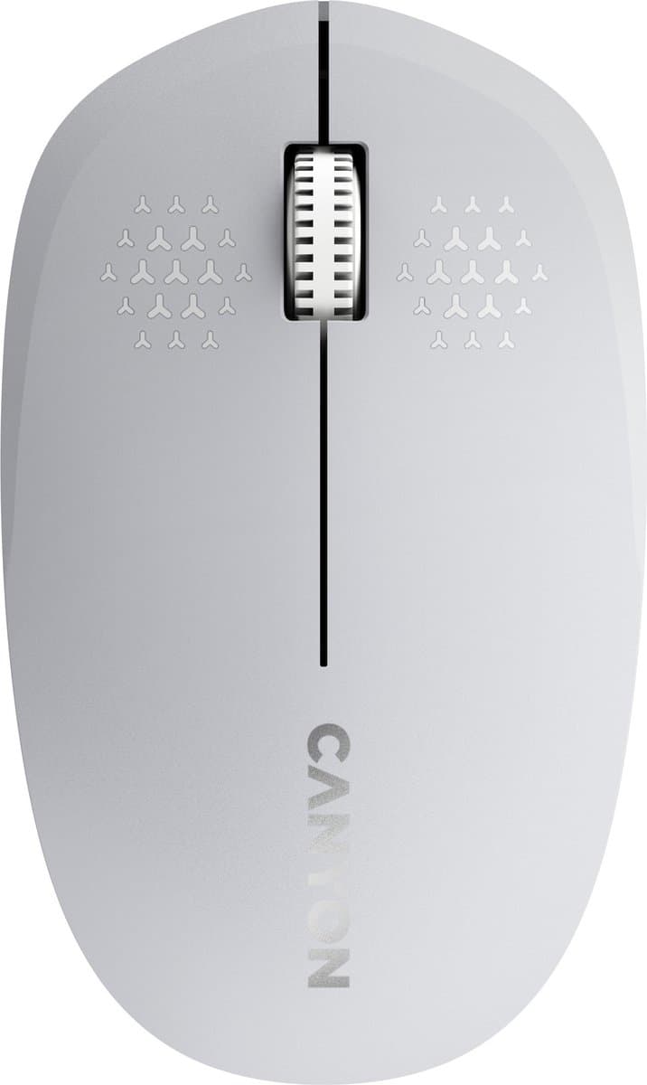Canyon MW-04 - Draadloze Muis - Bluetooth 5.0 - 1200 DPI Optische Sensor - Rechtshandig en Linkshandig - Slim Energiebeheer - Wit