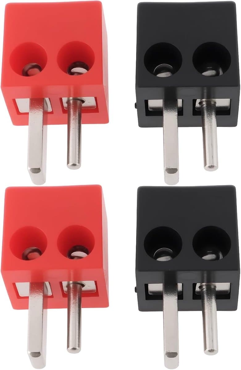 Luidsprekerplug connectoren - 4 stuks - vintage auto radio - geschikt voor Blaupunkt en Ford - ServiceTopper