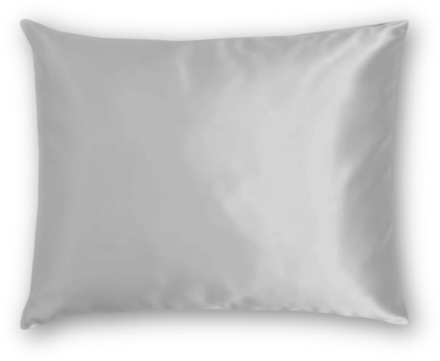 Zijden Kussensloop Midnight Silver - 22MM - Silk Heaven - 60x60cm / Ritssluiting