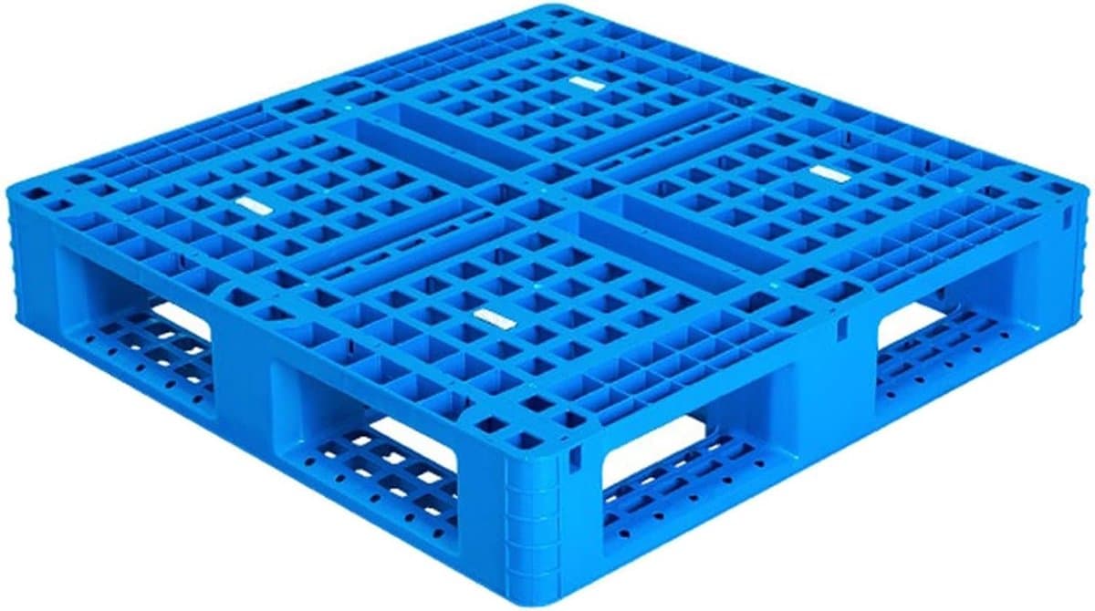 Pallets 80x80cm opslag vloerpallets voor kelders Magazijnen en fabrieken -Mesh Design Heavy-Duty 31,5x31,5 inch pallets