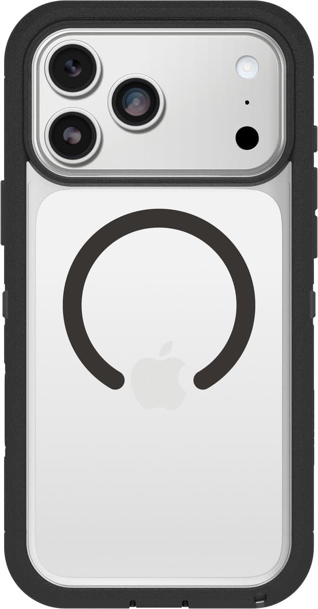 OtterBox Defender Pro XT Clear Camera Control iPhone 18 Pro Max/17 Pro Max Dark Side - Clear/Black