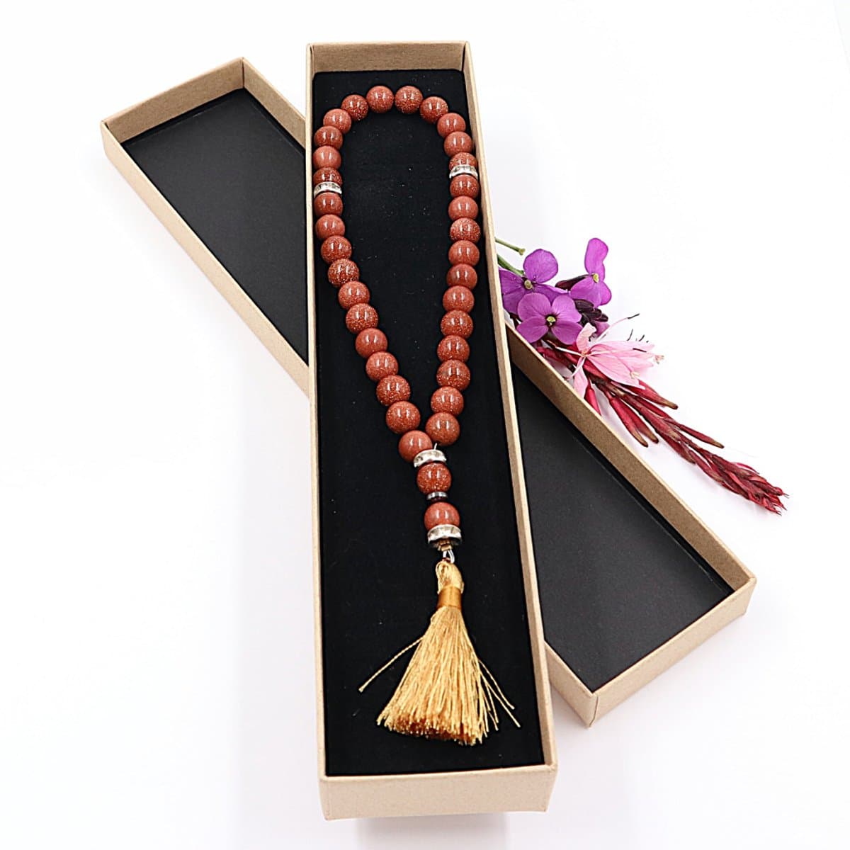 Tasbih Goudsteen