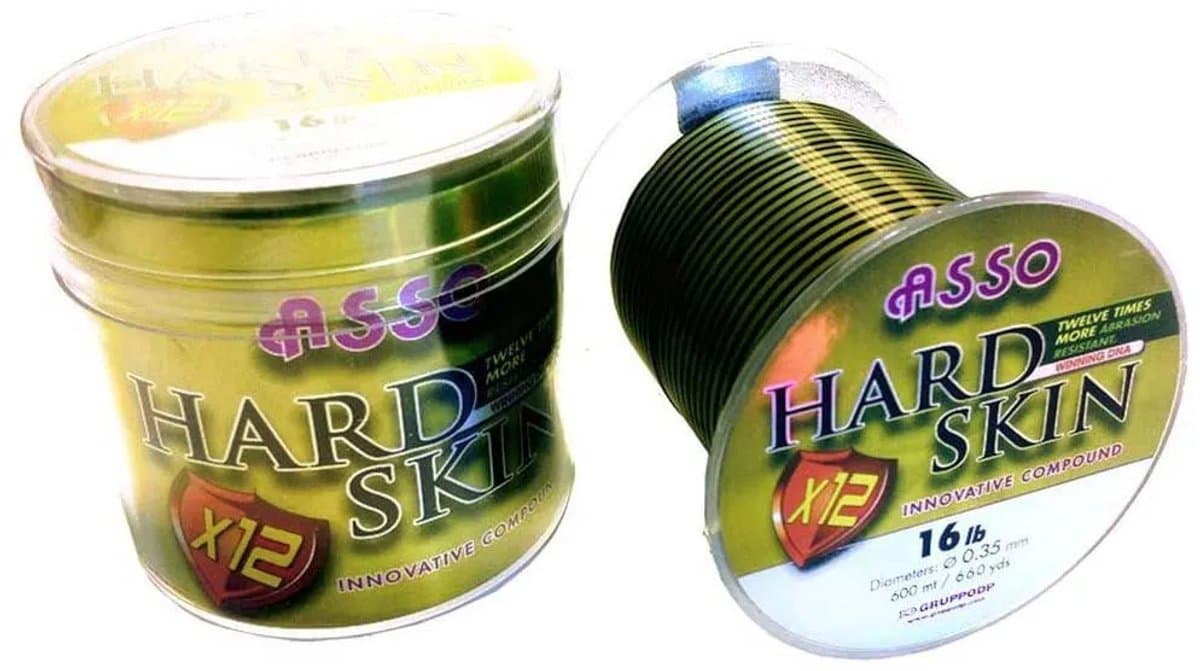 Asso Hard Skin 600 M Monofilament Veelkleurig 0.350 mm