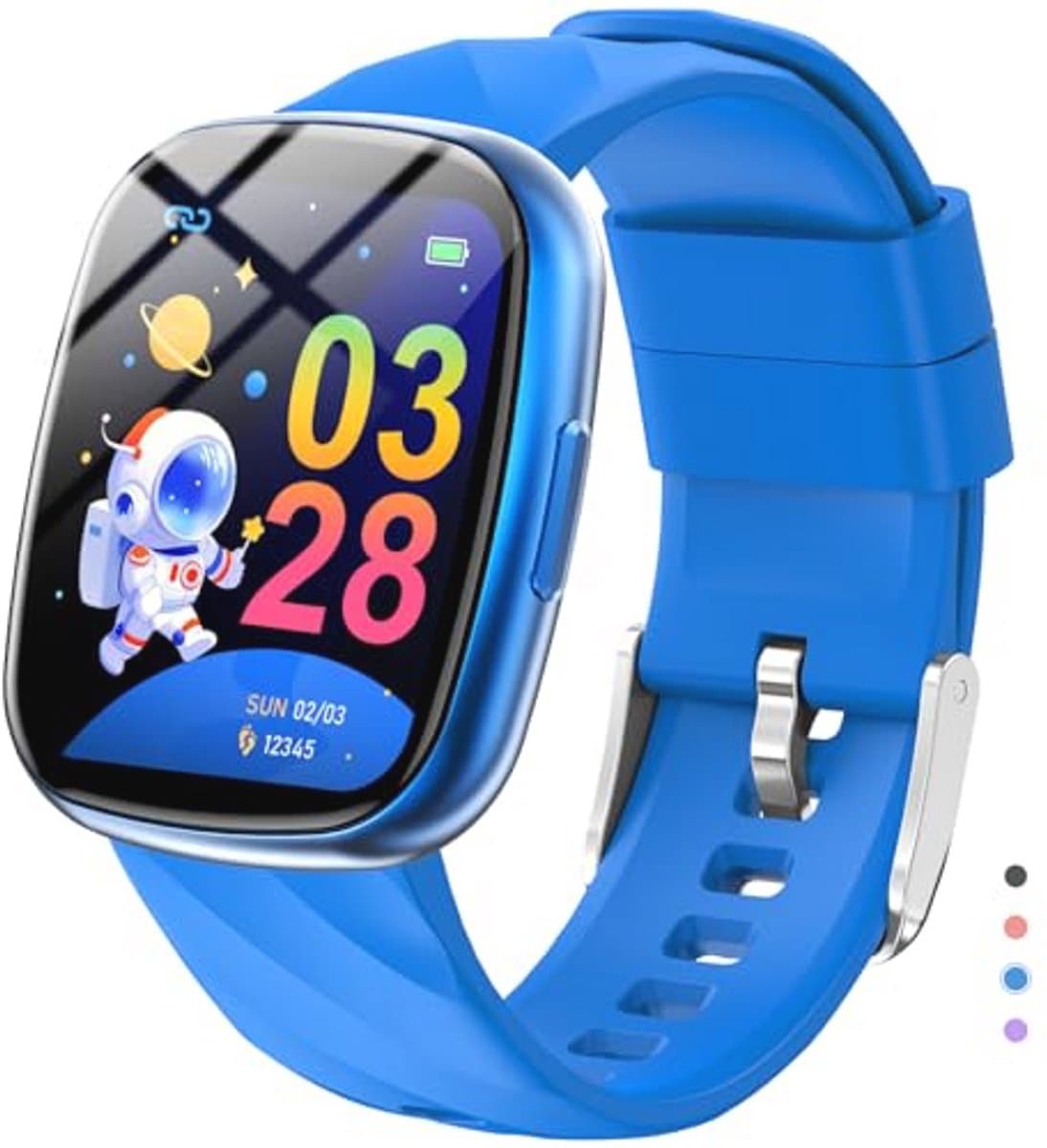 Smartwatch voor kinderen - IP68 waterdicht, sporthorloge met 100+ sportmodi en fitnesstracker