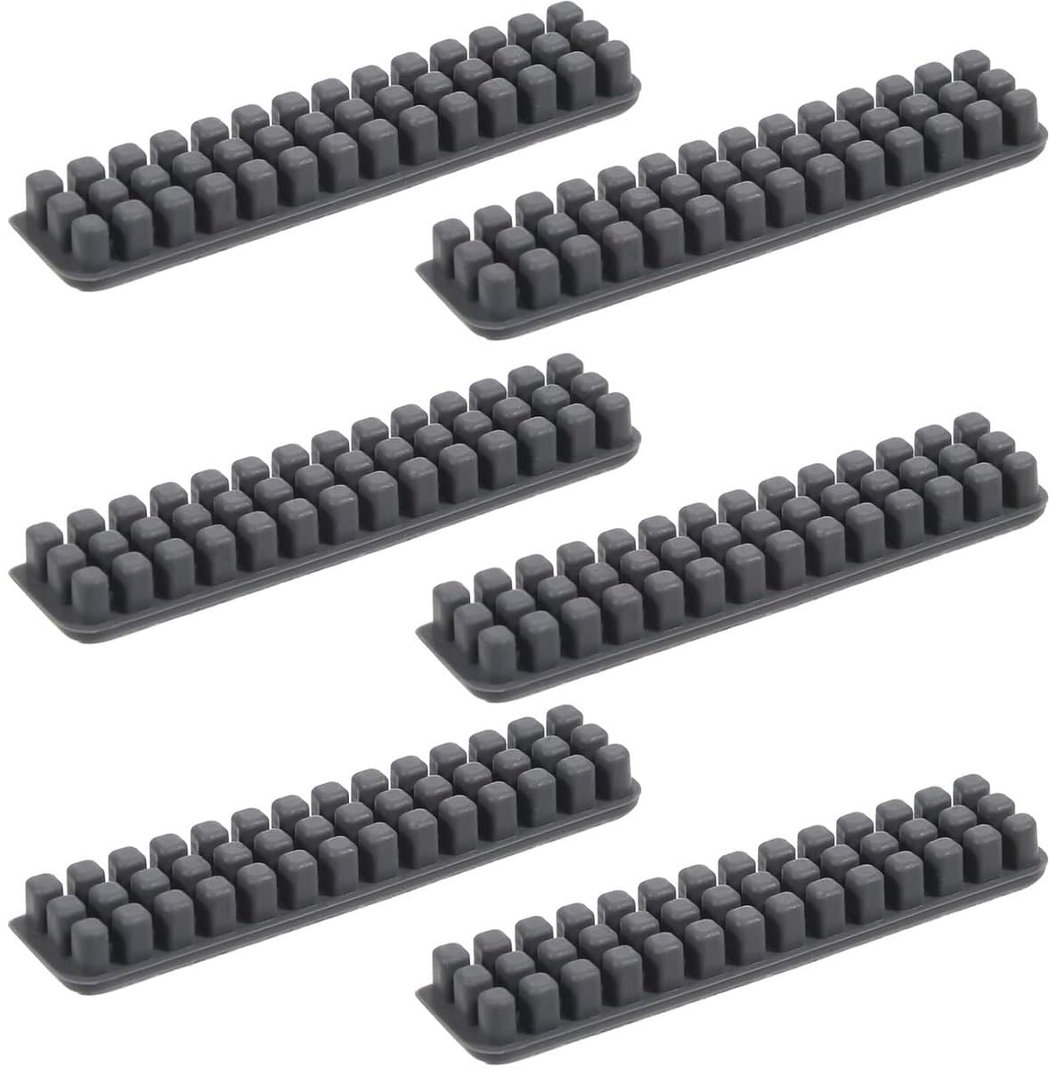 6 Stuks Siliconen Reinigingsborstels voor 3D-Printer Nozzles