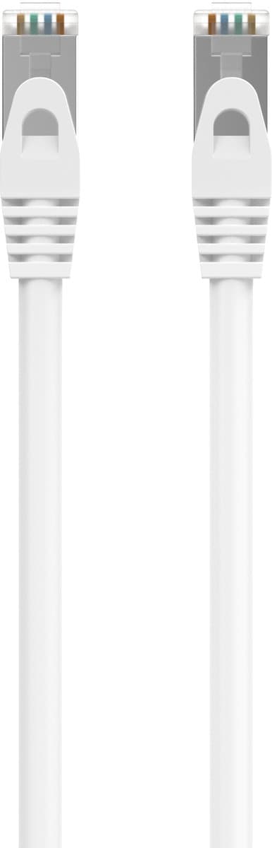 SINOX MEDIA PRO - S-FTP aansluitkabel CAT7 - 10 mtr. wit