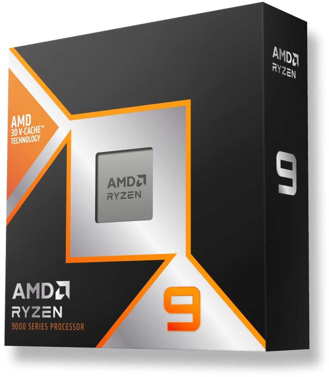 AMD Ryzen 9 9950X3D processor 4,3 GHz 144 MB L2 & L3 Lade