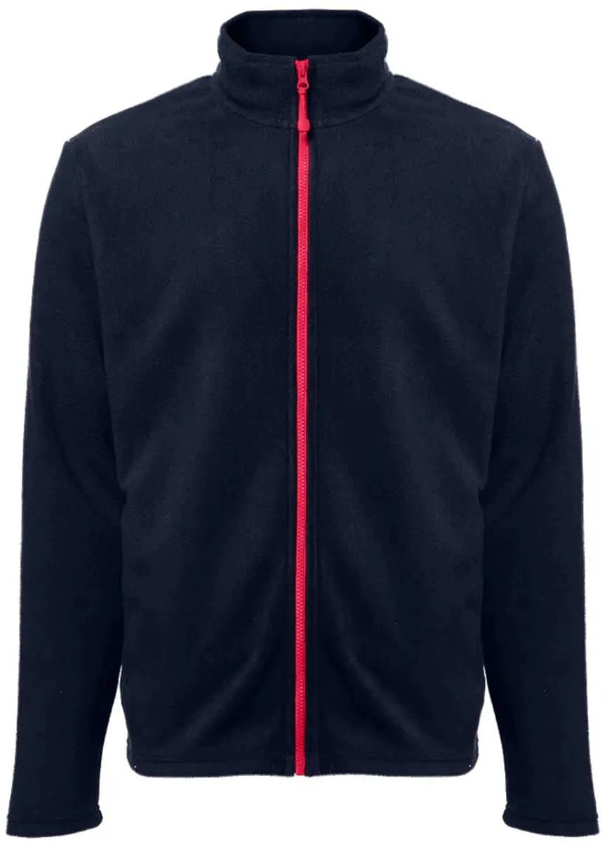 Fleece met rits Black & Match Grizzly