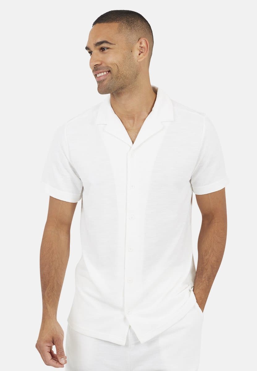 Brave Soul - Outdoorshirt - Polyester - Mannen - Maat XL - wit